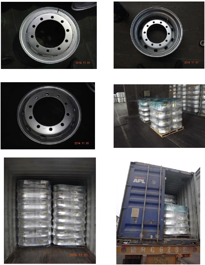 Tube Steel Wheel (5.5-16 6.0-16 6.5-16 6.5-20)