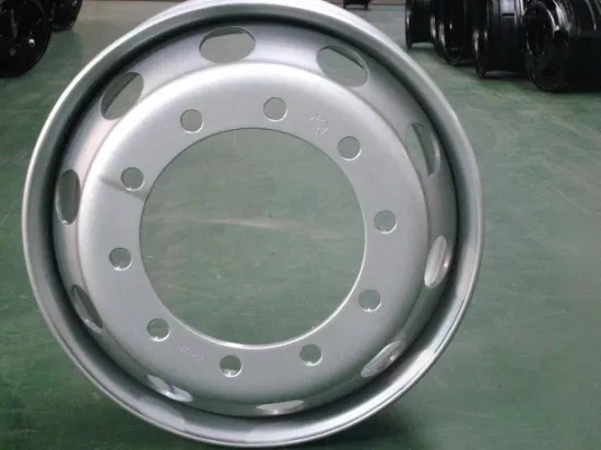 Heavy Duty Mining Truck Construction Equipment Universal Tube or Tubeless Tyre Wheel Tire Rim Steel Wheel