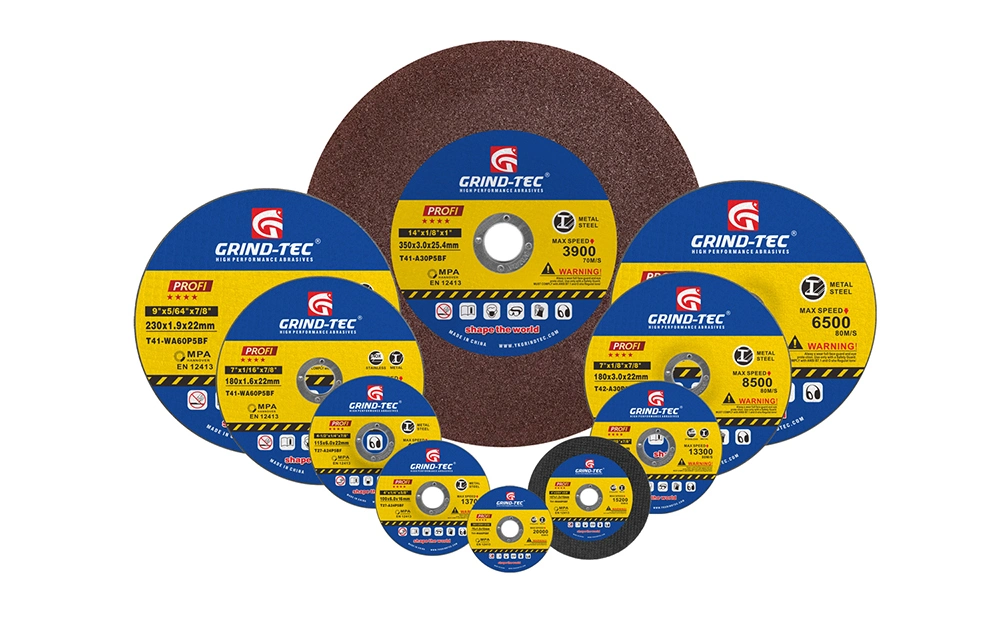 Heavy Duty Best China Abrasive Disc 7inch 180X6X22mm Grinding Wheel for Iron Steel