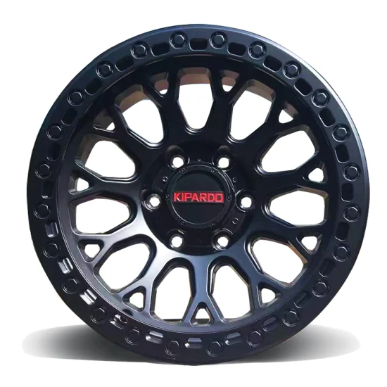 Kipardo New Design High Performance Jwl TUV Certificated 17X9 6X139.7 17 Inch 4X4 Offroad Aluminum Alloy Wheels