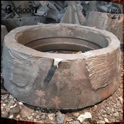 Steel Casting Large Diameter Roller Heavy Duty Rotary Kiln Catch Wheel